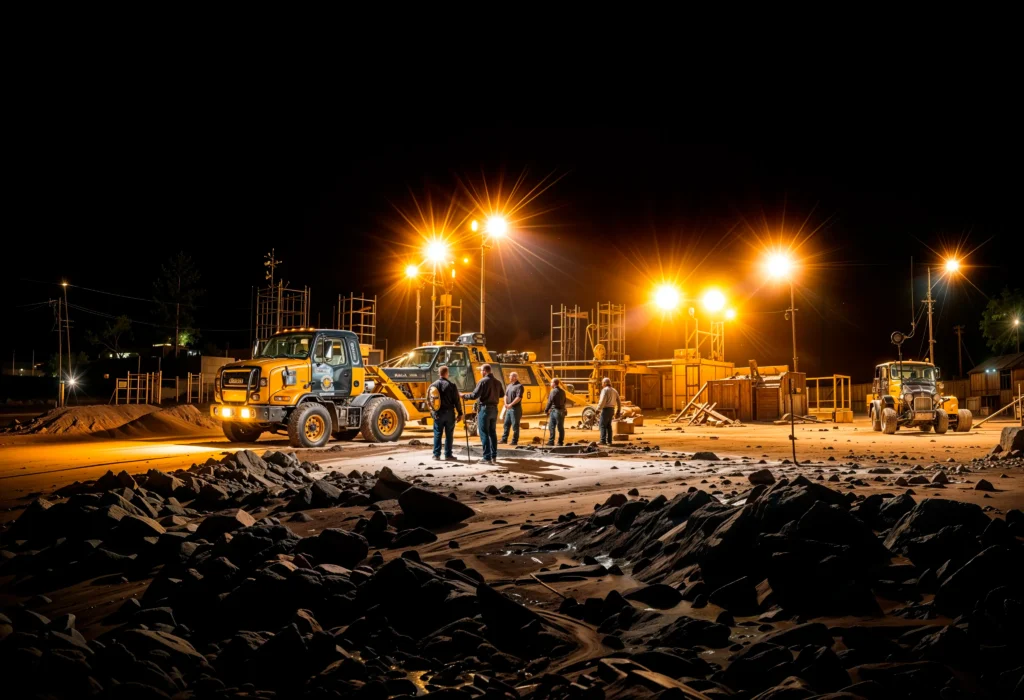 Lighting services for Construction Companies
