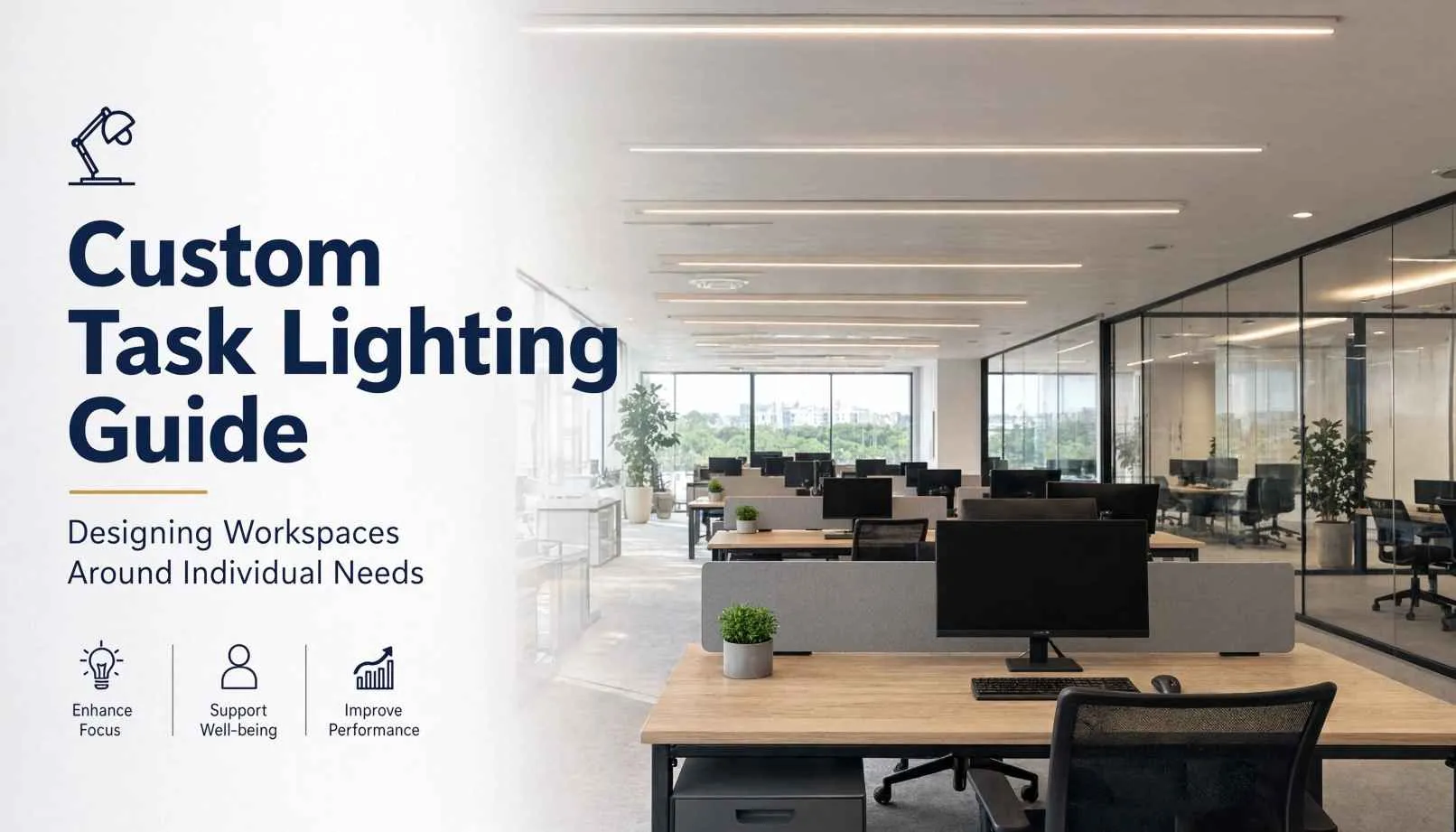 Custom Task Lighting: A Guide to Design Better Workspaces
